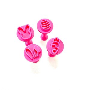 Kit 4 Marcador para Doces/Brigadeiros Tema Páscoa