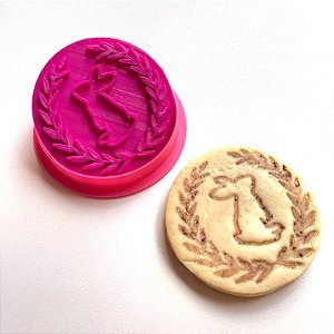 Cortador e Marcador Coelho Redondo - Modelo1