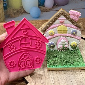 Cortador e Marcador Casinha Páscoa Montável