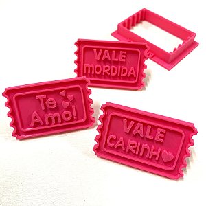 Kit Cortador e Marcador Vale Amor - Modelo 1