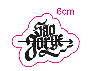 Cortador e Marcador São Jorge 6cm