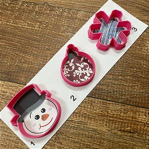 Trio Mini Cortador Natalino - D240154