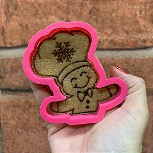 Cortador e Marcador Gingerbread Confeiteiro