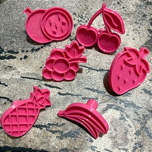 Kit Cortador e Marcador Salada de Fruta