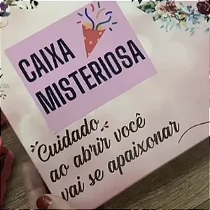 Caixa Misteriosa MISTA - EDIÇÃO LIMITADA
