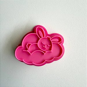 D260029 - Cortador e Marcador Coelho na Nuvem