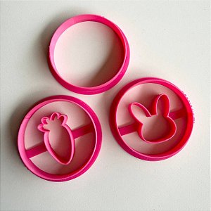D260034 - Cortador Duplo Linzer Páscoa