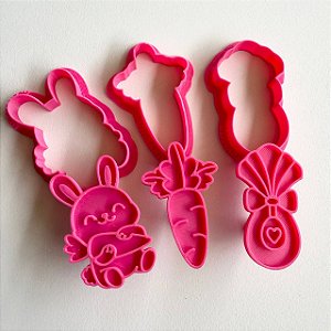 D260047 - Cortador e Marcador Kit Páscoa