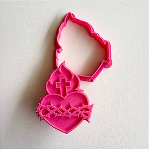 D260052 - Cortador e Marcador Sagrado Coração de Jesus