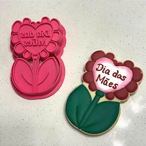 Cortador e Marcador Flor Dia das Mães - D260294