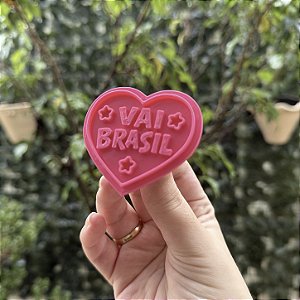 Cortador e Marcador Coração Vai Brasil - D260331