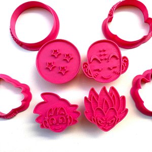 Kit Cortador e Marcador Dragon Ball - D260335