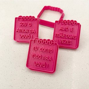 Kit Cortador e Marcador Carta Avós - D260348