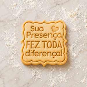 Cortador e Marcador Sua Presença Fez Toda Diferença - D260473