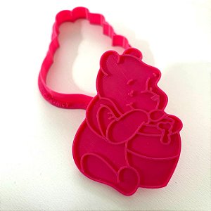 Cortador e Marcador Ursinho Pooh - D260450