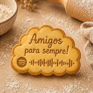 Cortador e Marcador Amigos para Sempre Spotify Musical