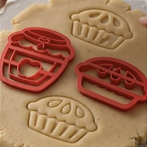 Cortador Potinho e Torta