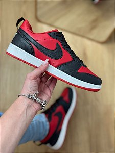 Tênis Nike Court Borough Low Recraft Vermelho