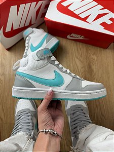 NIKE COURT BOROUGH CANO ALTO CINZA/AZUL