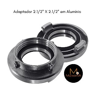 Adaptador Storz Alumínio 2.1/2" X 2.1/2" Para Hidrantes