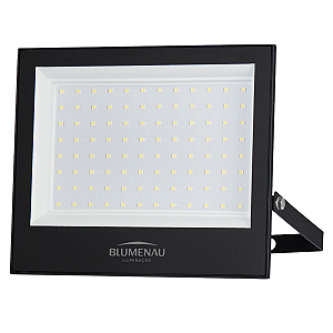 Refletor LED Play 100W Alumínio Bivolt IP66 6.500K - Blumenau Iluminação