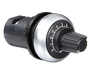 POTENCIÔMETRO ROTATIVO 22MM COM ESCALA  4,7K OHM M22-R4K7 Eaton 229490