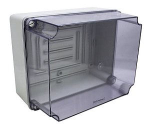 CAIXA PLÁSTICA BOX 240X190X157 TPA ALTA TRANSPAREN