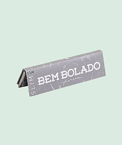 SEDA BEM BOLADO - 1 1/4 SLIM PREMIUM SILVER