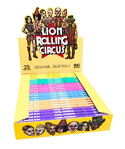 DISPLAY SEDA LION ROLLING CIRCUS - KING SIZE - EDIÇÃO BRASIL