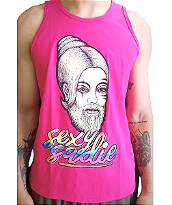 CAMISETA REGATA - LION ROLLING CIRCUS - SEXY SADIE