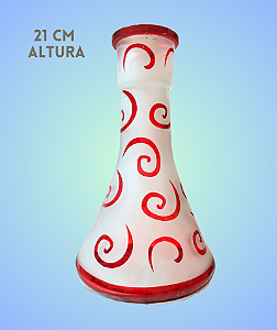 VASO PARA NARGUILE (VULCÃO)