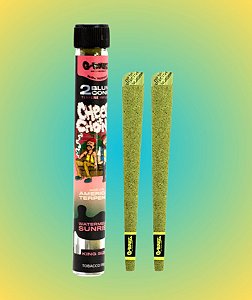 CONE BLUNT G-ROLLZ - CHEECH AND CHONG - WATERMELON SUNRISE (TERPS) - C/ 2 UN