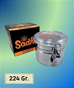 POTE HERMÉTICO AÇO INOX - SADHU - 224G.