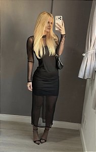 Vestido tule Jana