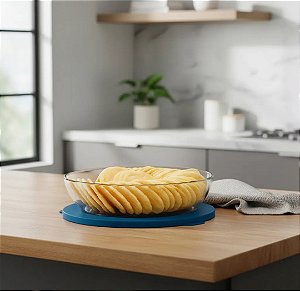 Tupperware Tigela Clear Baixa 2L