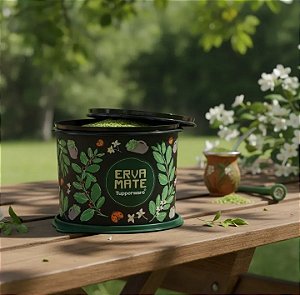 Tupperware Caixa de Erva Mate 600gr