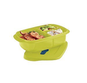 Tupperware Marmita Cristalwave c/Divisórias 1L