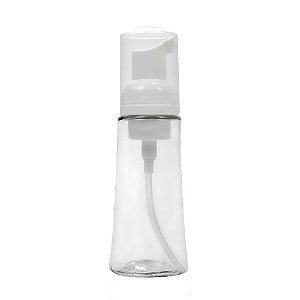 Frasco Espumador Plástico com Válvula Pump 50 ml - 5 unid