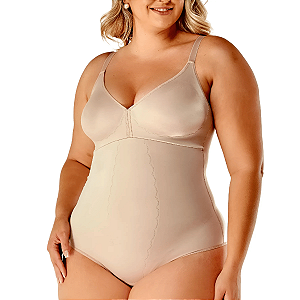 Cinta Body Modelador Plus Size Sem Bojo 351613
