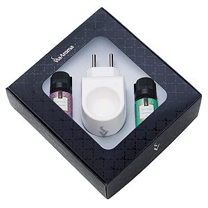 Aromatizador Elétrico Kit Presente Standard Via Aroma 2 Essências