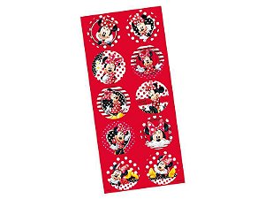 Adesivo da Minnie para Lembrancinhas kit 3 cartelas