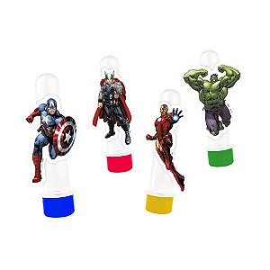 Aplique para Tubetes e Lembrancinhas dos Avengers