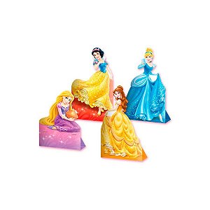 Decoração de Mesa das Princesas da Disney kit com 4 unid