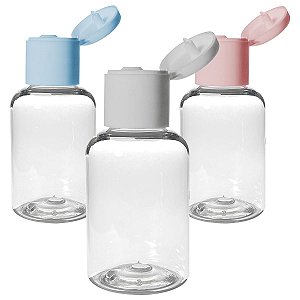 Embalagem para Álcool gel Lembrancinha 30 ml Flip Top kit 10 unid
