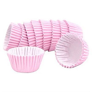 Forminhas para Doces de Papel N5 Rosa Bebê pct 100 unid