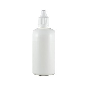 Frasco conta gotas 30 ml plástico gotejador Branco kit com 10 unid