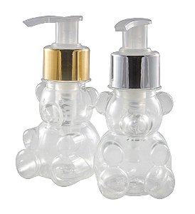 Frasco para Sabonete Líquido de 100 ml Urso kit com 10 unid