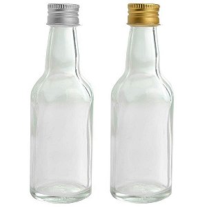 Garrafinhas para Lembrancinhas 50 ml de vidro kit com 10 unid