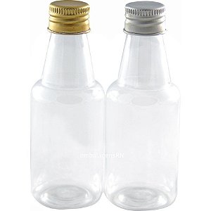 Garrafinhas para Lembrancinhas 50 ml Tampa Metal (10 unid.)