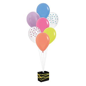 Kit de Balões para Decoração de Festa Neon